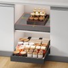 Pull out Cabinet Organizer,Width (11"-16") and Depth (17"-24") Expandable With