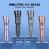 WINDFIRE High-Power Dive Lights Scuba Diving Flashlight – IPX8 Waterproof