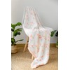 Little Jump Flamingo Baby Blanket - Silky Soft and Breathable