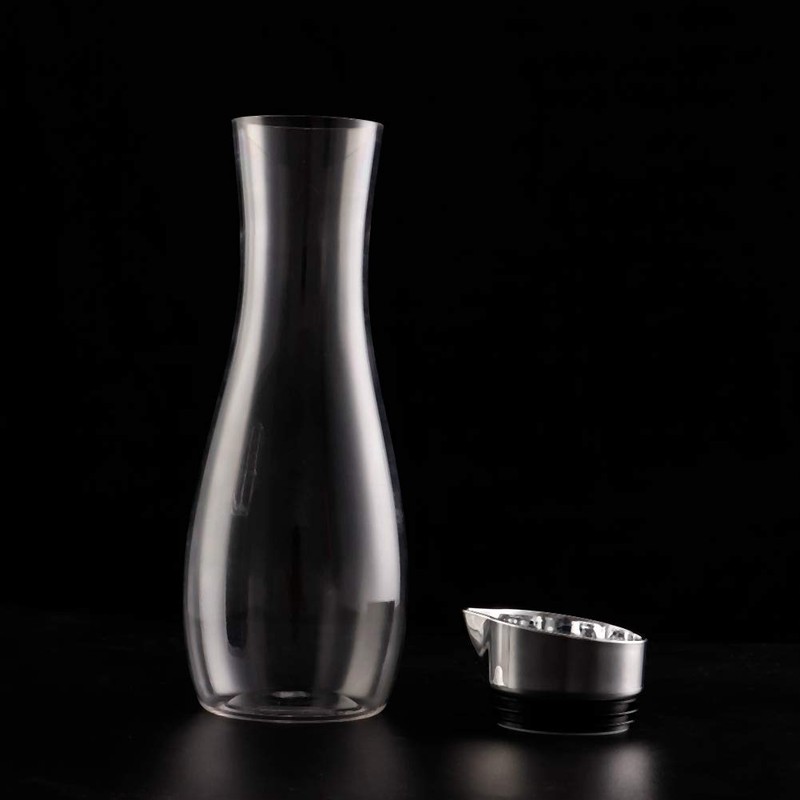 Juice Bottles, Transparent Water Bottle, 1.2 L Acrylic Transparent Bottle,