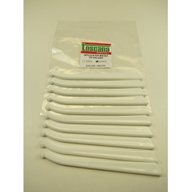 Brush Handle Applicator Tips Dental Replaceable Bended Kit /10 Pcs TOSCANA New