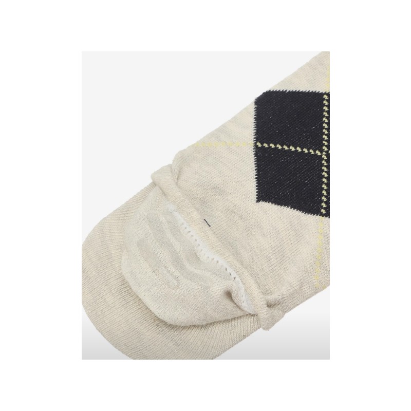 Hazzys (대구신세계)블랙 체크배색 면혼방 덧신양말3종세트 HJSS5E202WT (Daegu Shinsegae) Black Check