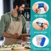 150 Pcs Blue Fabric Food Service Detectable Bandage Waterproof Woven