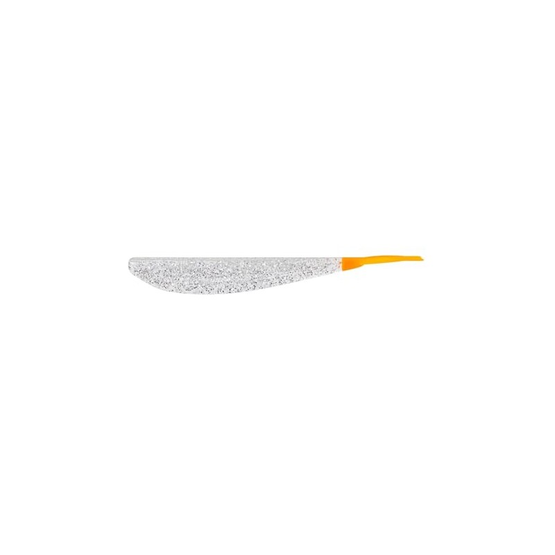 BIG BITE BAITS 4" Slim Minnow/Silver Glitter/Orange Tail (10 Pack)