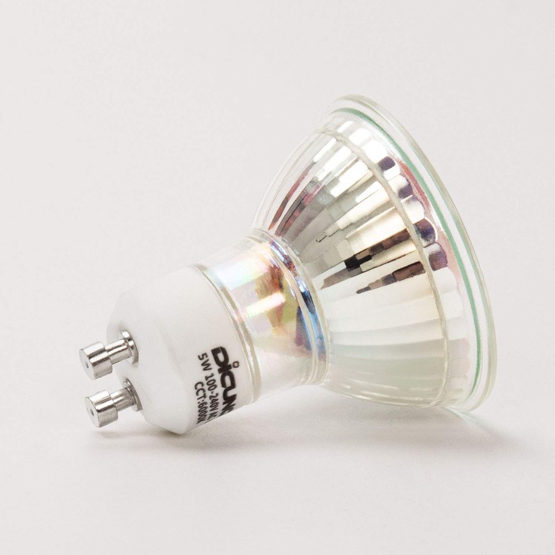 DiCUNO GU10 LED Bulbs 5W Warm White 3000K, 500lm, 120