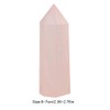 Fluorita Hexagonal Varita Hexagonal Fluorita Piedra de Fluorita Hexagonal Rosa