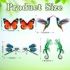 8 Pcs Screen Magnets Dragonfly Decorative Magnetic Flexible Double Sided