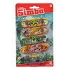 Simba 103306084 Finger Skateboard Set of 4, Finger Toy, Printed,