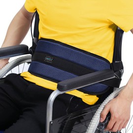 NEPPT Wheelchair Seatbelt Restraints for Dementia Patients Fall Prevention for Elderly Wheelchair Safety Harness for Adults Chair Seat Belt Adjustable Waist Support Straps to Prevent Sliding
