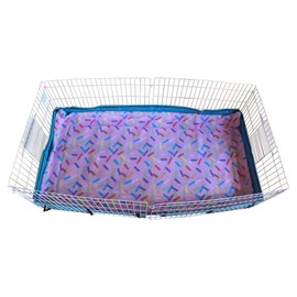 Guinea Pig Fleece Cage Liner for Midwest Habitat | Guinea Pig Bedding | Guinea Pig Fleece | Sprinkles