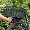 Rear Bike Basket with Handle - Quick Release Bicycle Rear