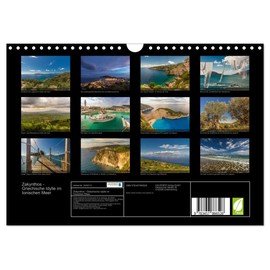 Zakynthos - Griechische Idylle im Ionischen Meer (Wandkalender 2026 DIN A4 quer), CALVENDO Monatskalender: Impressionen von der Ionischen Insel Zakynthos (CALVENDO Orte)