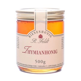Thyme honey, wild thyme from Alpine region, very aromatic, cold spun, unfiltered, 500 g