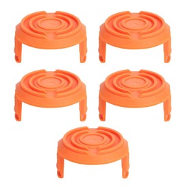 5 Pack WA0010 WA6531 GT Trimmer Spool Covers Replacement, Compatible with Worx WG150 180, WG160-163 String Trimmers Weed Eaters Model 50006531 Line Cover Parts