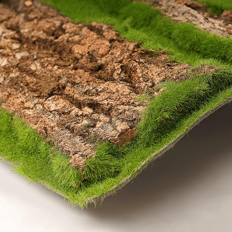 NAHARO 2PCS Artificial Moss Bark Roll – 15.8" x 11.8"
