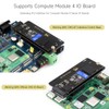 Waveshare PCIe to M.2 Adapter (B), Supports NVMe Protocol M.2