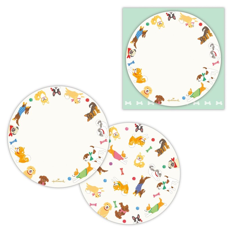 Hallmark 842-369 Dog Message Card Mini Message Set