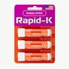 Menthol-Based Nasal Inhaler Stick Vapor Burst (3 Pack) - Aromatherapy