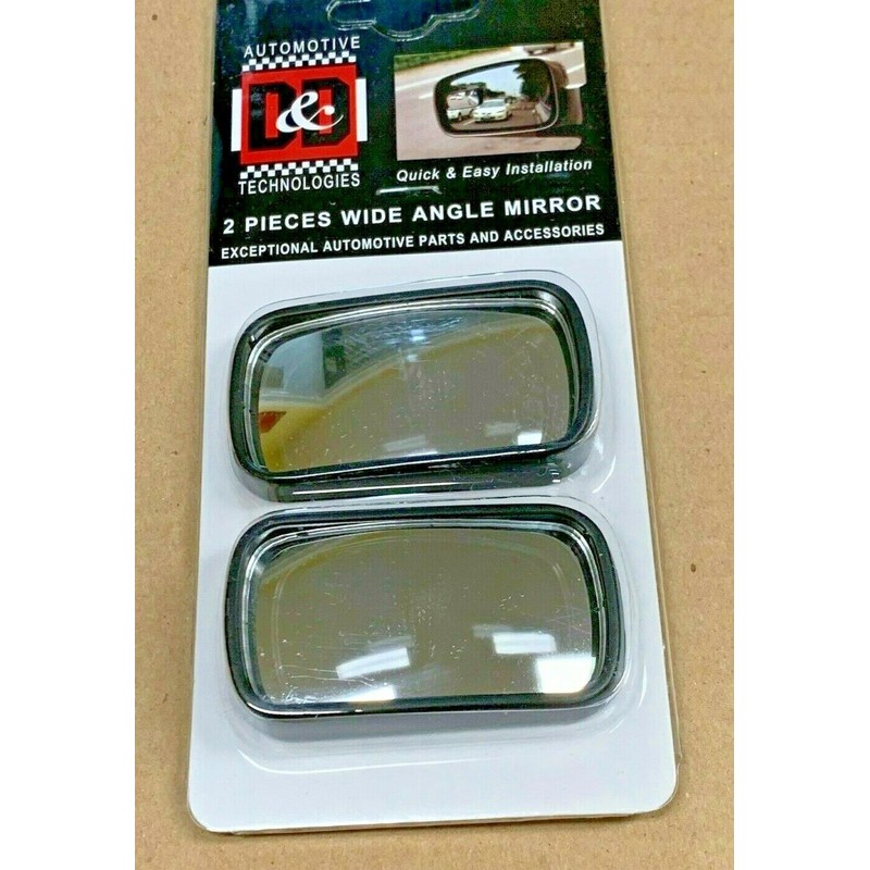 D&D 2 PCS. CONVEX BLIND SPOT WIDE ANGLE REAR VIEW