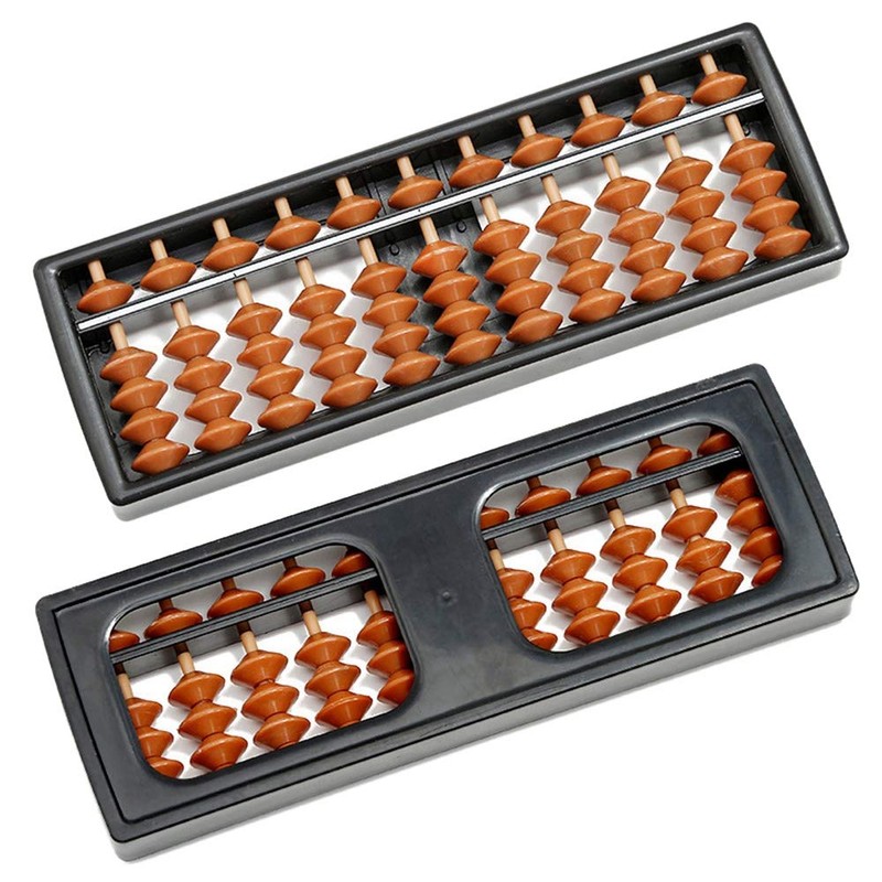 Oikabio Abacus Toys,11 Digit Kids School Learning Math Toys,Traditional Abacus