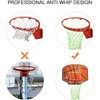WANGCL Glow in The Dark Basketball Net Outdoor 12 Loops