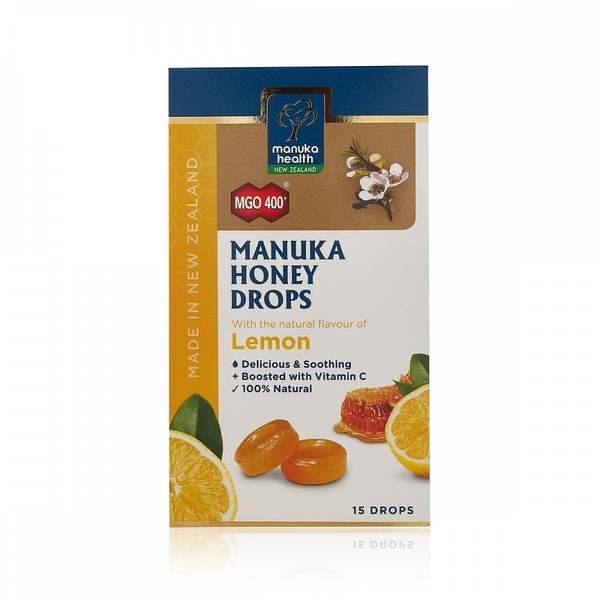 Manuka Honey Drops with LEMON 4.3g 15s