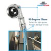 Washing Machine Hoses (10FT) - 90° Elbow - OCTAGON Connections