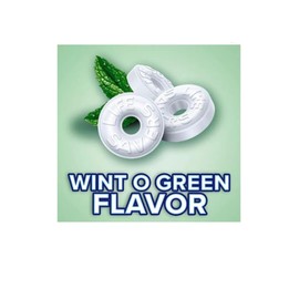 Sugar Free Wintgreen Mints Pack - 2 Bags Wint O Green - 2.75oz each | Packaged by Leathnu Foundry (2 Wintergreen)