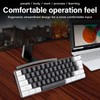 G61 Mini RGB Keyboard LED Backlight 61 Keys Ergonomic Mechanical