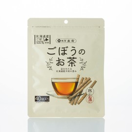 Dokura "Hokkaido Burdock Tea" (40 Bags) Cold Brew Burdock Tea Domestically Produced Inulin Health Tea with Zipper Free Caffeine