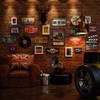 ZYPENG Tin Sign Retro Style Aloha Hawaii Bar Room Metal