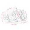 BENEALL Motorcycle Side Bag Saddlebags PU Leather Motorcycle Swingarm Bag