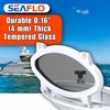 SEAFLO 16.1" x 8.6" Elliptical Oval Porthole Portlight Window -
