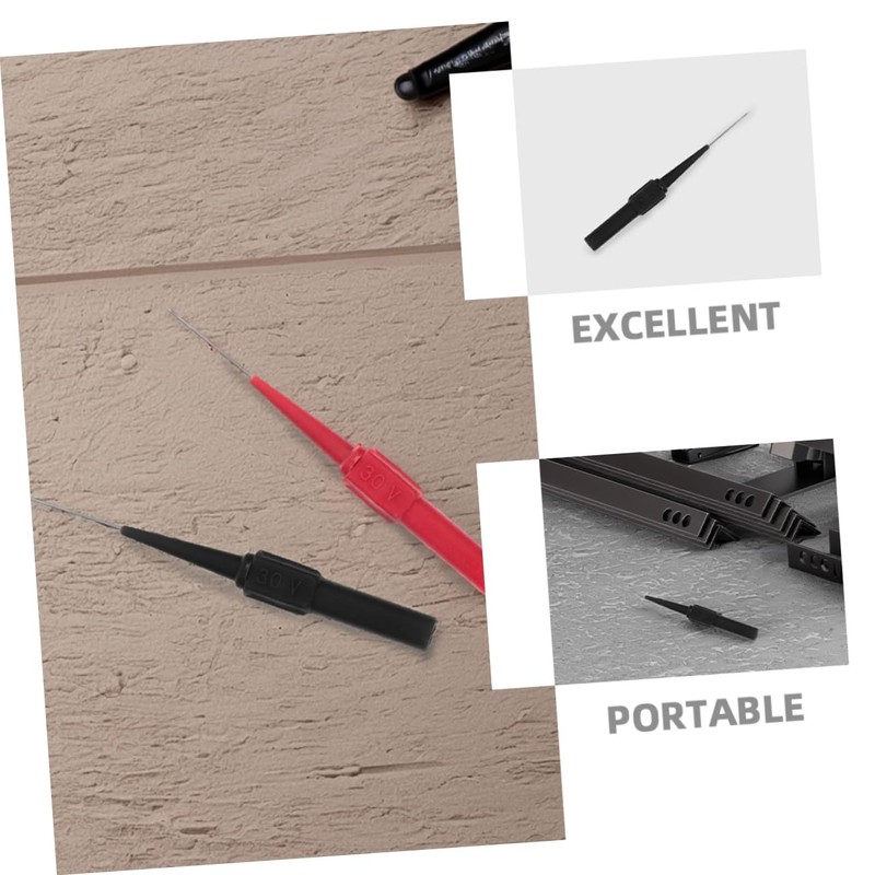 Operitacx 8pcs Test Probe Pins for Multimeter Back Probe Electrical