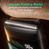 Electric Foil Shavers for Men, Mini Electric Razor, Compact Face