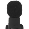 Wireless Lavalier Microphone Portable Noise Cancelling Professional Lapel Mic for