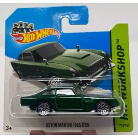 Mattel Hot Wheels HW Workshop (2013) Green Aston Martin 1963 DB5 200/250 Short Card
