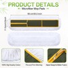 Maxdot 3 Pack 36 Inch Dust Mop Replacement Head for