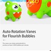 Electric Bubble Blowing Toys Children Rechargeable One Button Operation Bubble