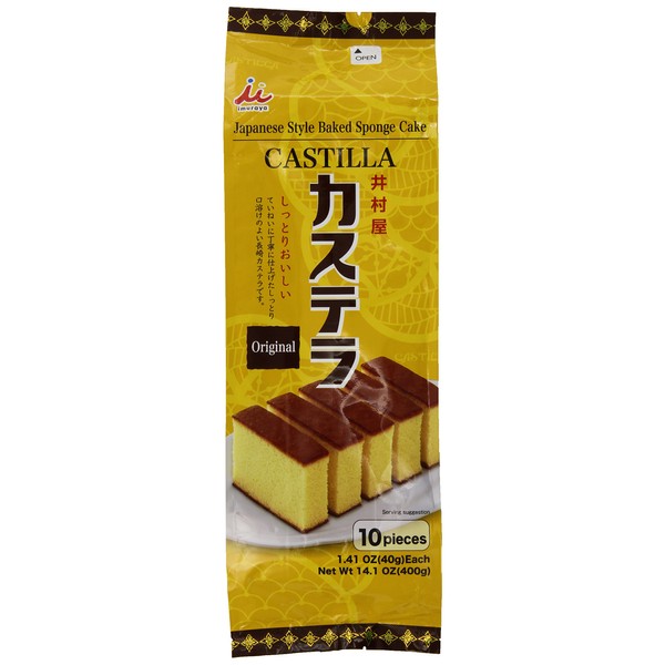 Imuraya Sweets Castilla Pound Cake, Original, 14.1 Ounce