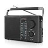 LEOTEC Portable AM FM Radio with Best Reception,Battery Operated or