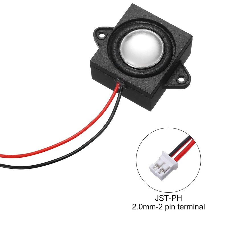 sourcing map 1Pcs Speaker 3 Watt 8 Ohm Mini Speaker
