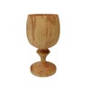 Wooden World - Large wooden goblet cup made of cherry