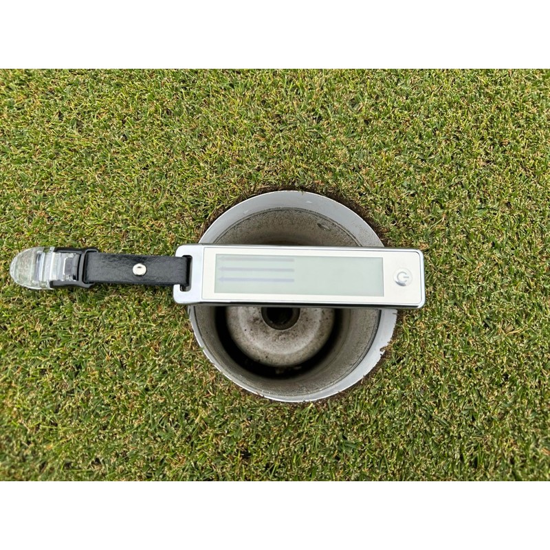 Golf Green Inclinometer & Putter Cover Holder 2-Way 3-Pad Eradication