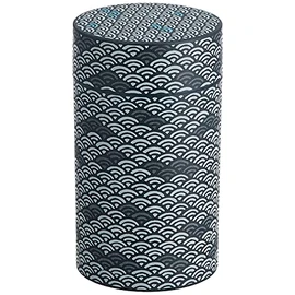 HAKOYA tea container large, Seigaiha 36541