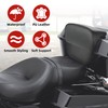 Sresk Chopped Tour Pack Backrest Pad, Trunk Backrest Pads Fit