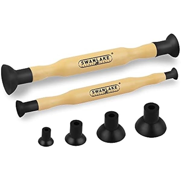 SWANLAKE Valve Lapper Set with 4 Suction Plates