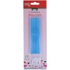 Candelina Mezzo Stelo Celeste 12 Pz