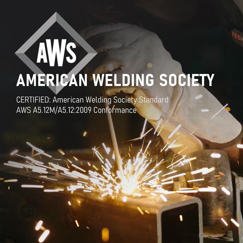 YESWELDER E7018 1/8'' 5LB Welding Rod Low Hydrogen Carbon Steel