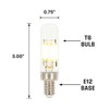 Westinghouse 5158100 2.5 Watt (25 Watt Equivalent) T6 Dimmable Clear